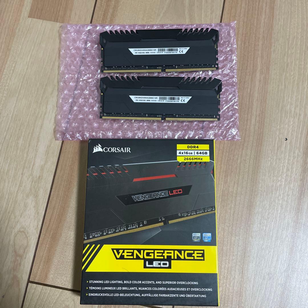 DDR4-2666メモリ Corsair (16GB×2) Corsair Vengeance LPX 16GB (2x8GB) DDR4 DRAM 2666MHz (PC4 21300