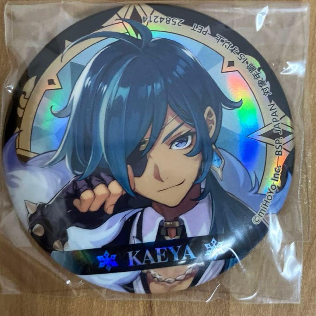 原神 ガイア ホログラム 缶バッジ セガ セット