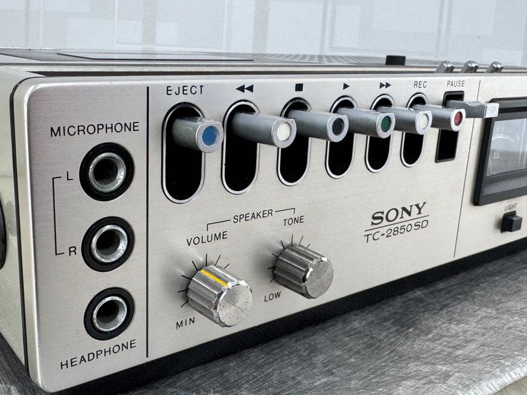 動作品】伝説名機SONY ソニー カセットデンスケ TC-2850SD - メルカリ