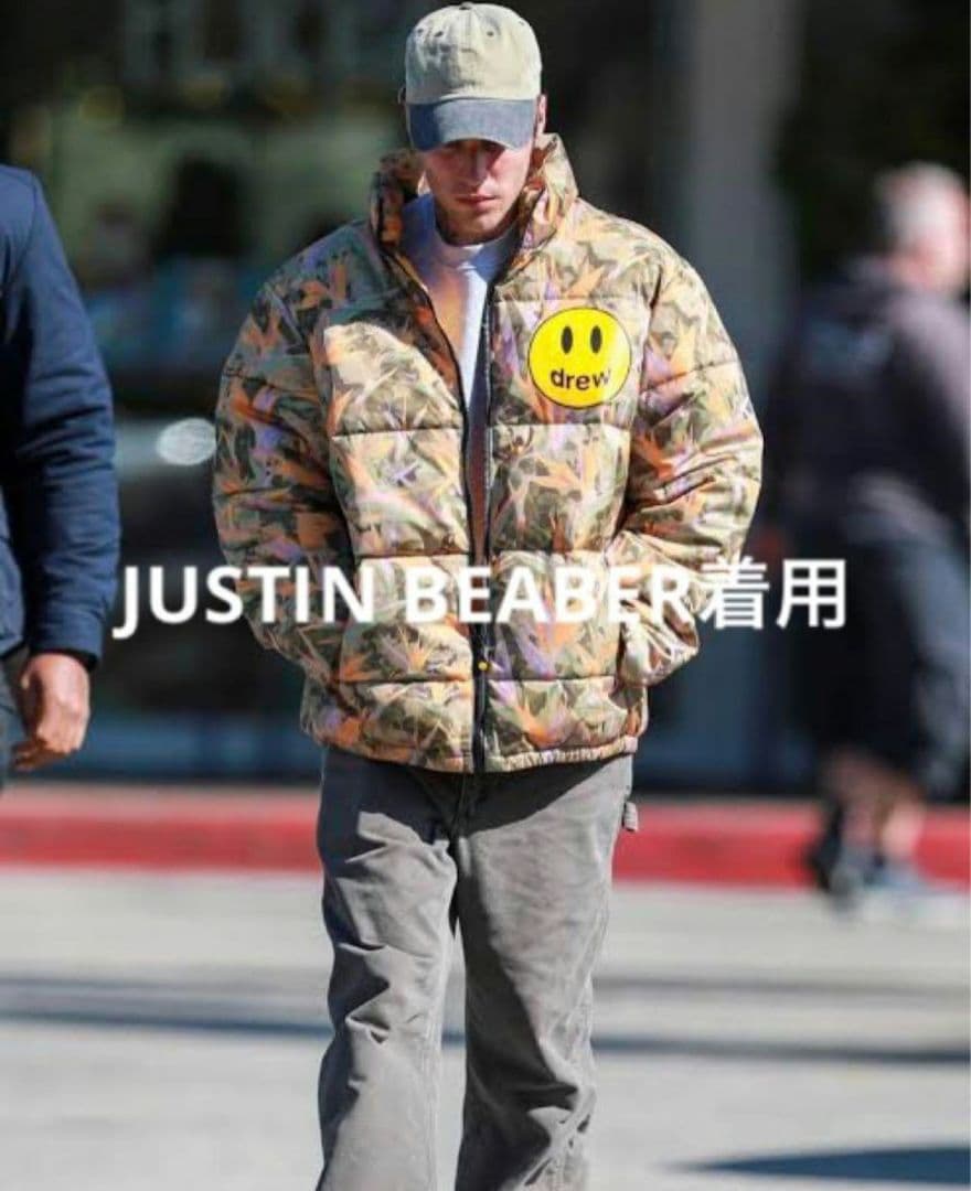 drew house カモ柄 ダウンジャケット M 迷彩 - メルカリ