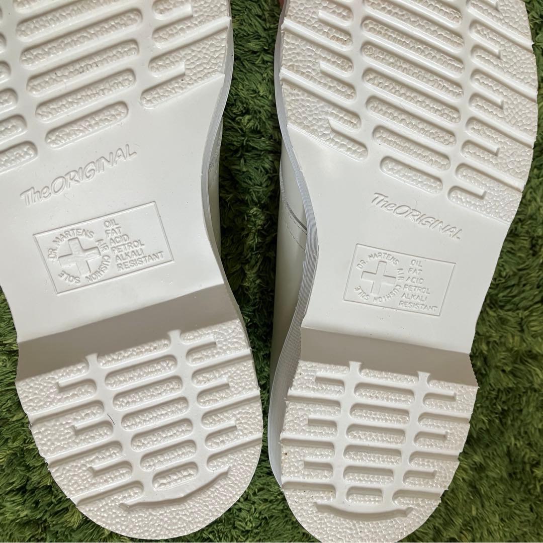 ドクターマーチン Dr.Martens mono 26cm 白 ホワイト - メルカリ