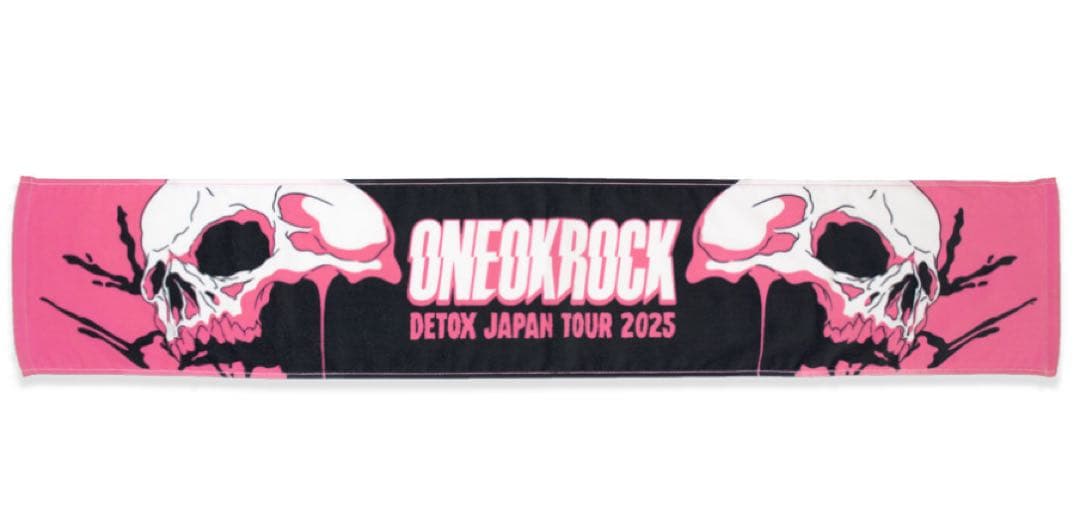 ONE OK ROCK DETOX 2025 タオル&ラバーバンド ワンオク