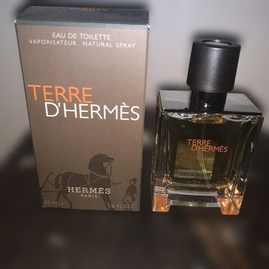 TERRE D'HERMÈS 50ml 香水　未使用品 エルメス HERMES TERRE D'HERMES テール ドゥ エルメス オードトワレ