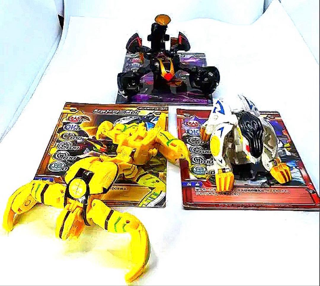 SEGA 爆丸 シャドウ三獣士 冴ガロウ 兜マヒサス 架ゲザード 3体 - メルカリ