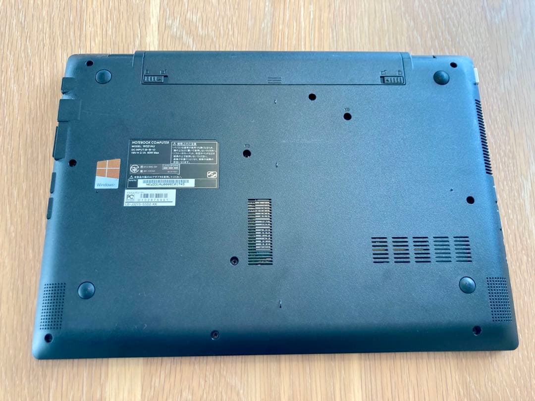 Mouse W331AU Celeron 3215U-8GB-240GB - メルカリ