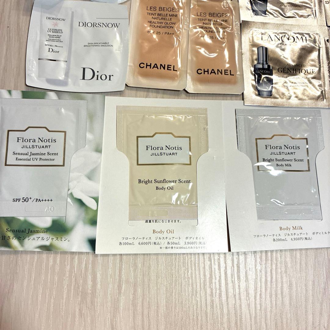 DIOR CHANEL 他 デパコス24点 まとめ売り 未使用 お試しセット - メルカリ