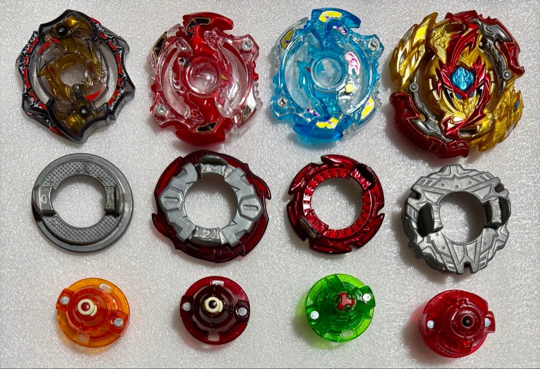 ベイブレードバースト 歴代スプリガン まとめ売り シューター付き 限定