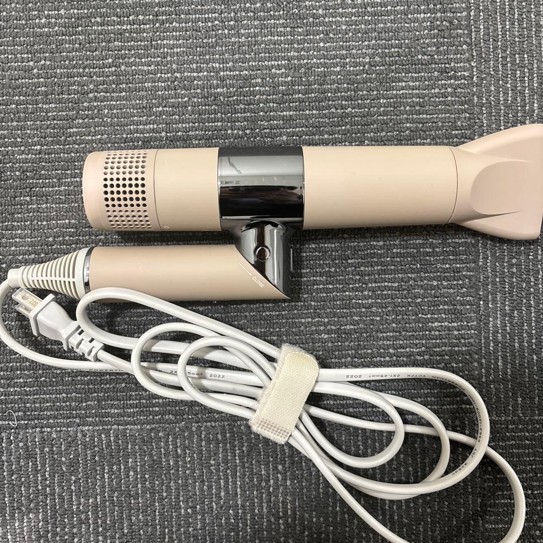 ジャンク品 KINJO コンパクト ヘアドライヤー ブラウン - メルカリ