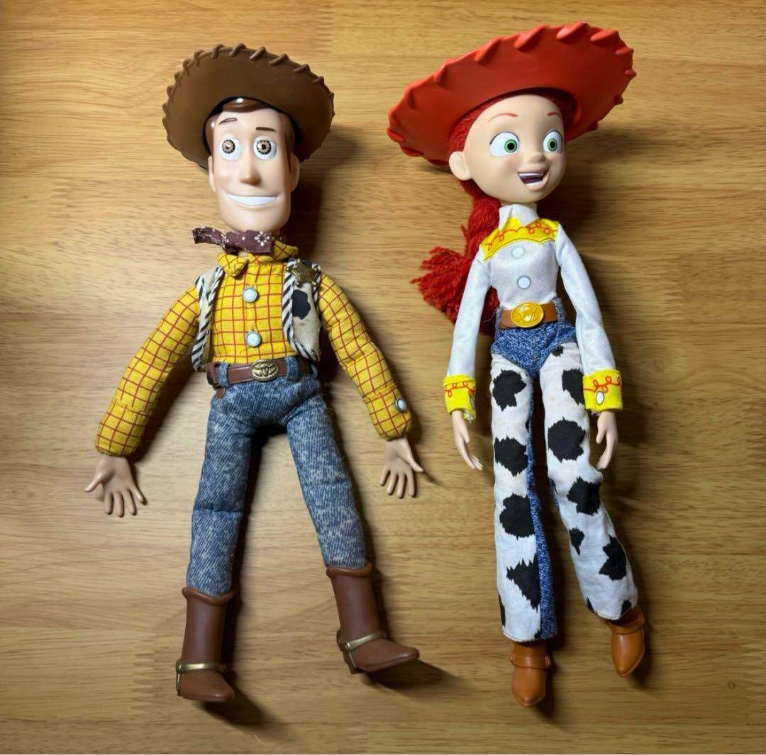 トイストーリー ウッディ ジェシー ブルズアイ フィギュア レア - メルカリ