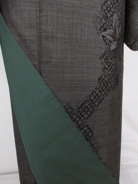 未着用に近い！純泥染＊7マルキ＊本場奄美大島紬＊オシャレ＊着物