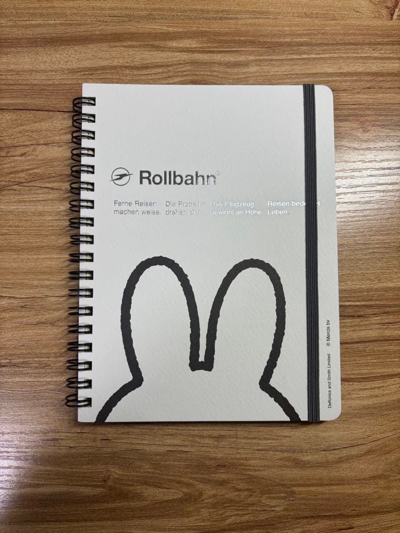 ロルバーン ポケット付メモ L Rollbahn ミッフィー miffy パルコ