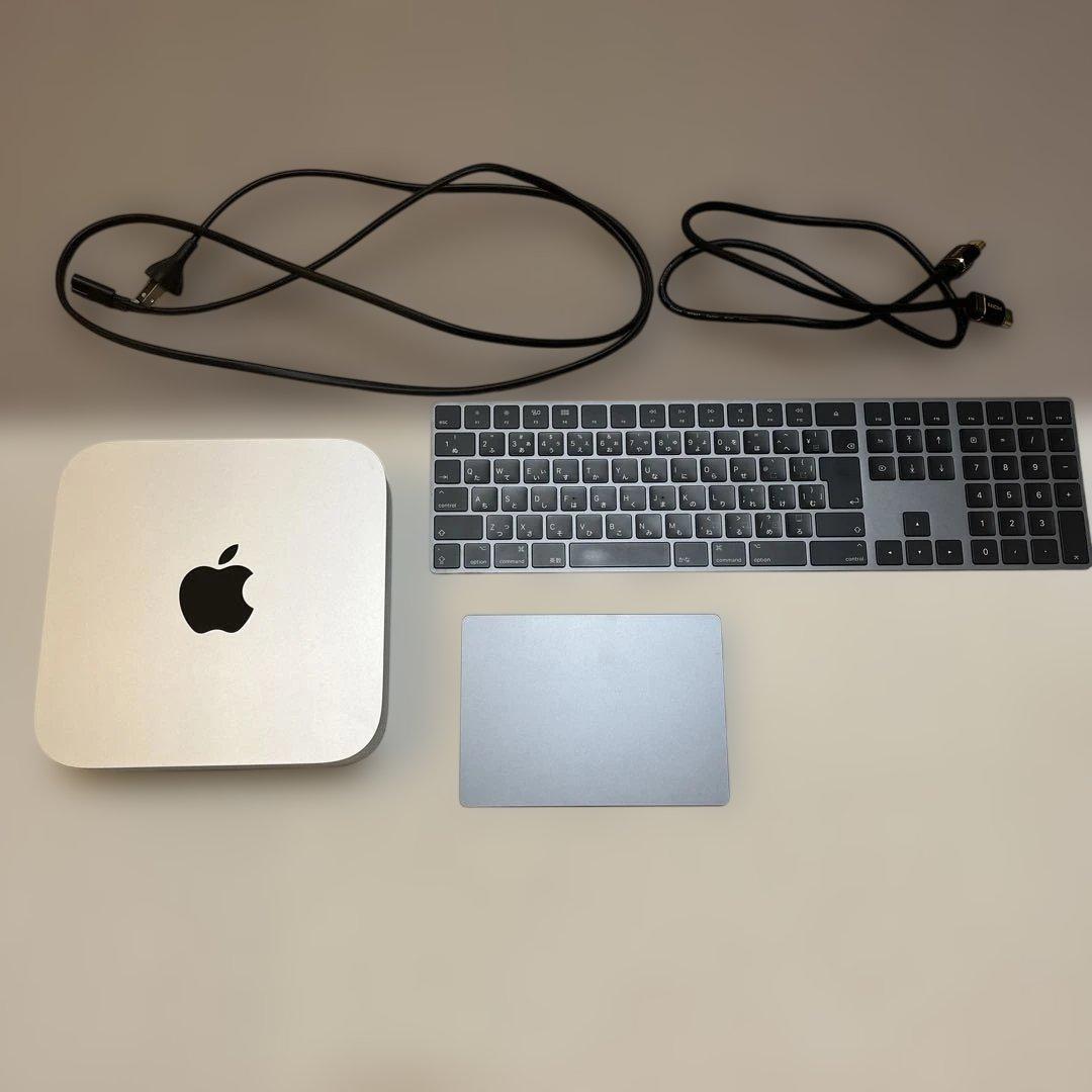 最終値下げ中Apple Mac mini 本体 キーボード トラックパッド　美品 Mac mini 2024専用セキュリティーマウント [NB-MACM24-TVMO-SE]｜Mac