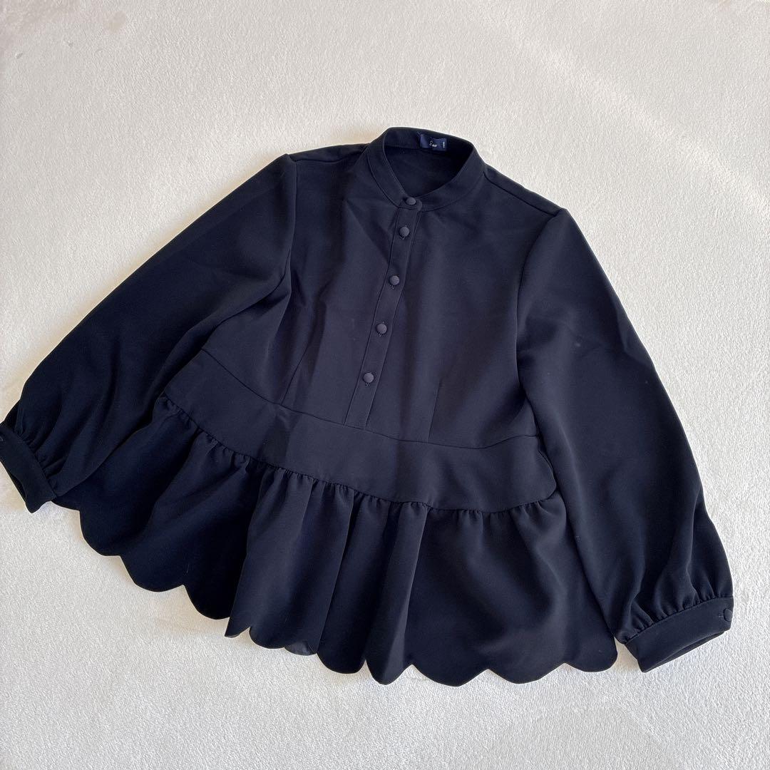 SONO ソーノ スカラップヘム フェミニティブラウス - メルカリ