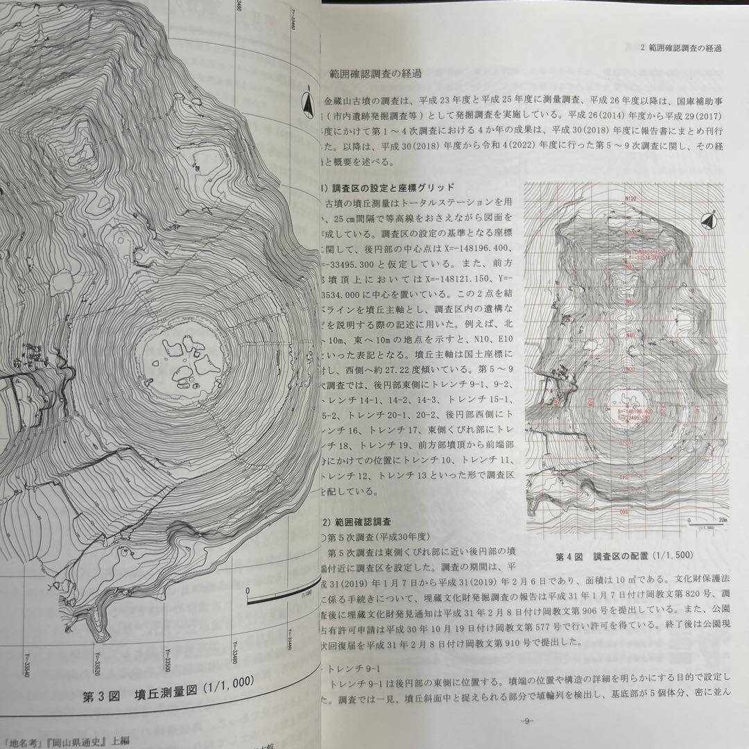 文化財調査報告書 金蔵山古墳 考古学 古墳時代 前方後円墳 円筒埴輪