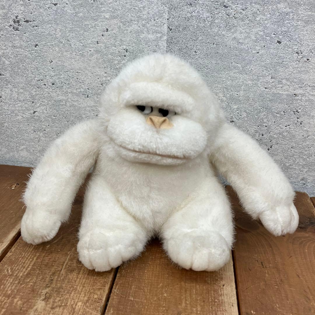 昭和レトロ 当時物 希少 ホワイトゴリラ 白ゴリラ 動物 アニマル