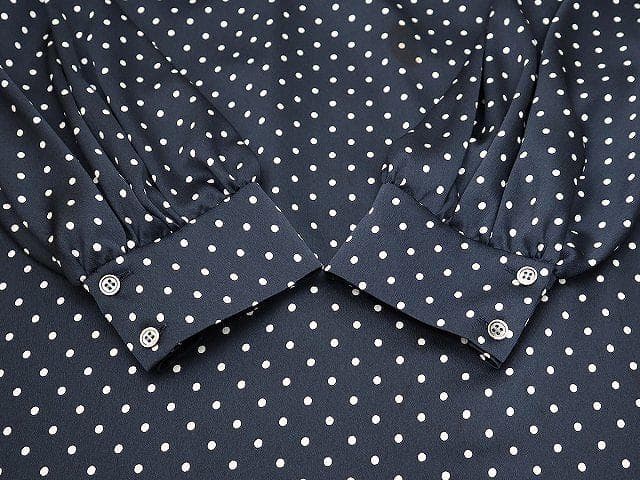 セオリーリュクス theory luxe プルオーバー ドット ブラウス - メルカリ