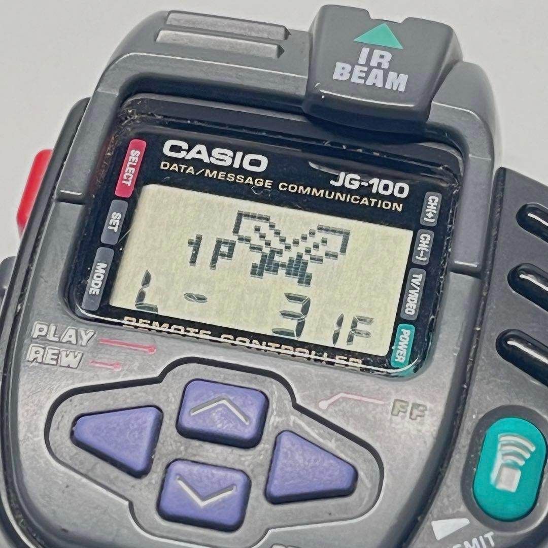 電池交換動作確認済バンドなし❗️サイバークロス JG-100 カシオ