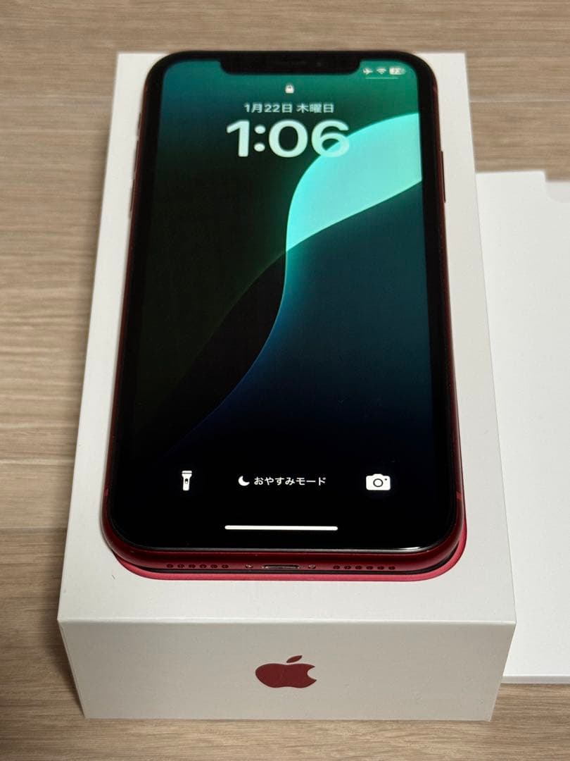 iPhone XR SIMフリー RED/レッド/赤 128GB おまけ付き Amazon | 【整備済み品】 Apple iPhone XR 128GB (PRODUCT)RED SIM