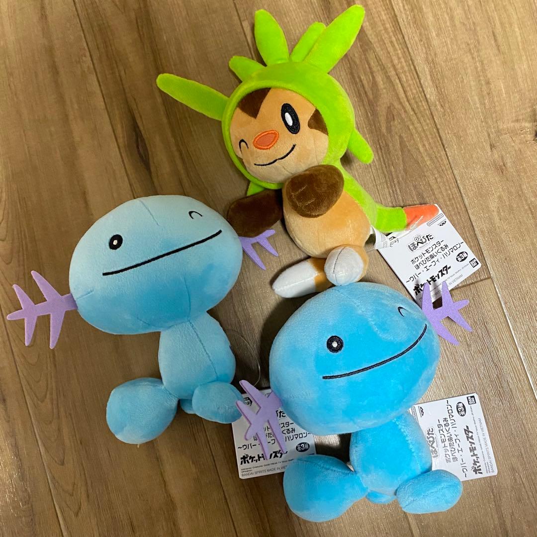 ポケットモンスター ぬいぐるみ13個まとめ売り ほぺぴた、くつろぎ