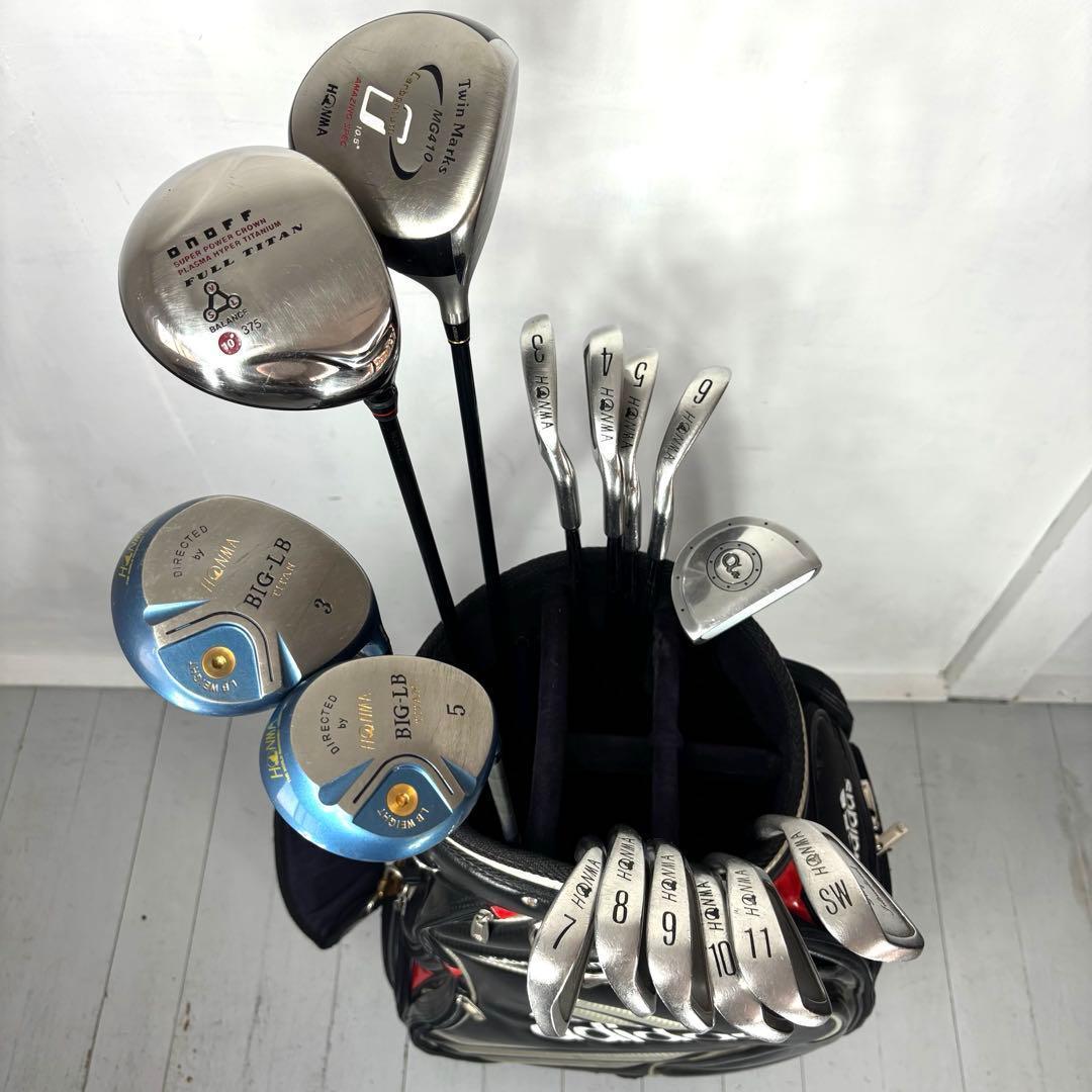 本格派 メンズゴルフクラブ 15本 フルセット ゴルフセット 豪華 お試し