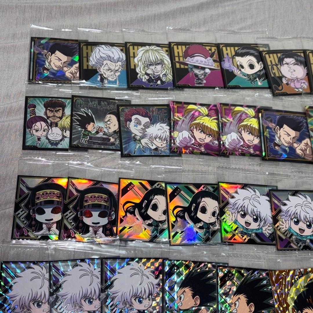 ぴ*)様 HUNTER×HUNTER ハンターハンター ウェハースシール まとめの
