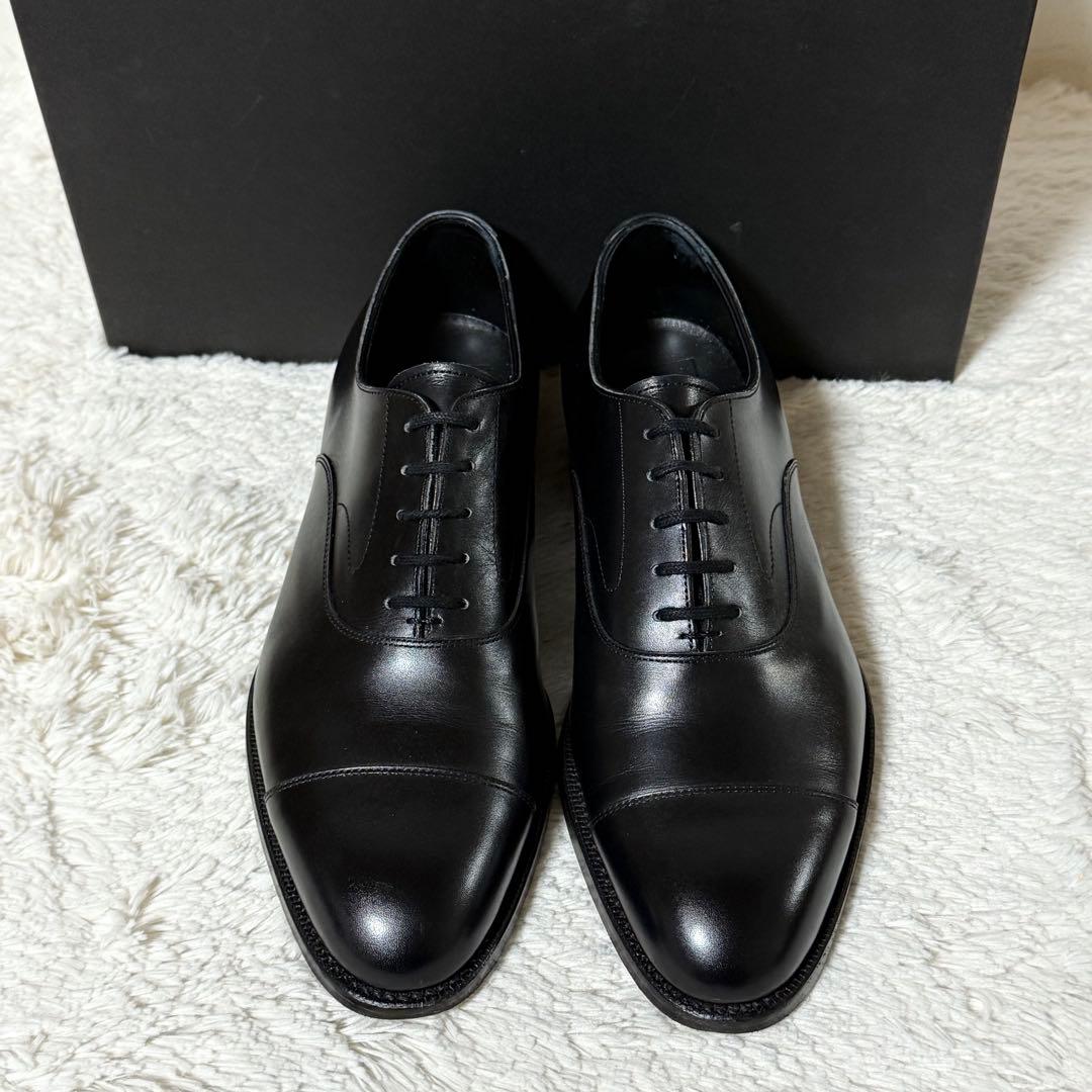 ⭐️極美品⭐️ 三陽山長 友二郎 ビジネスシューズ ブラック Q7402
