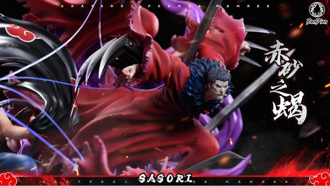 NARUTO -ナルト- 暁組織 赤砂のサソリVer.ガレージキット フィギュア