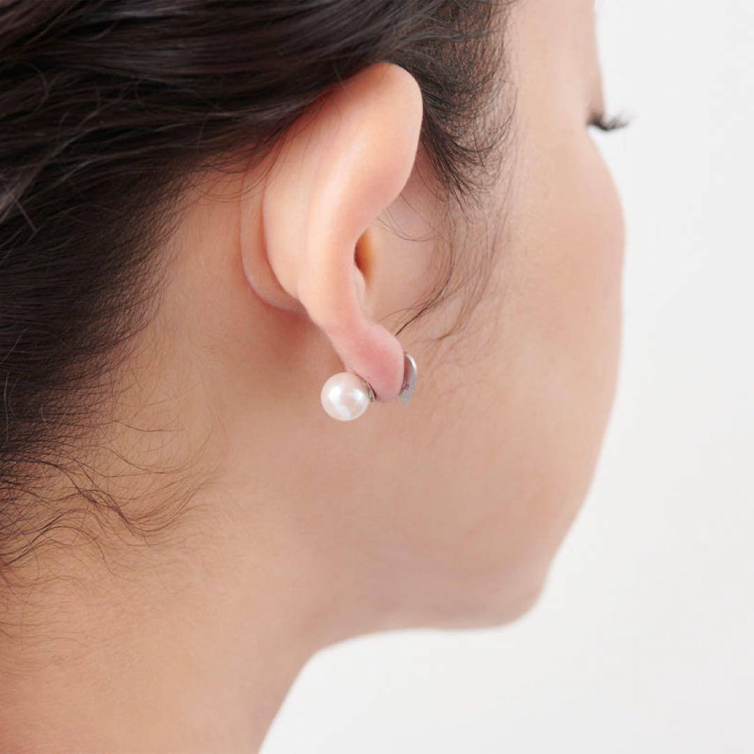 MAYU small heart pierce シルバーハート型ピアス 両耳