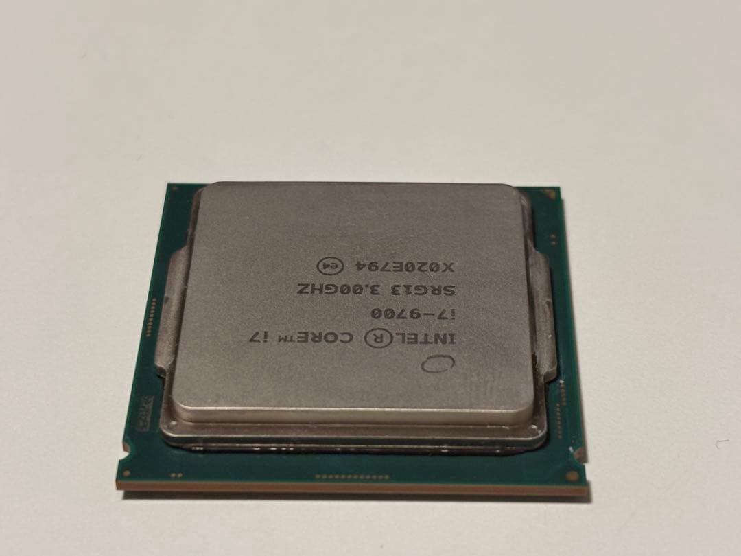 CPU Intel Core i7-9700 CPU 3.00GHz