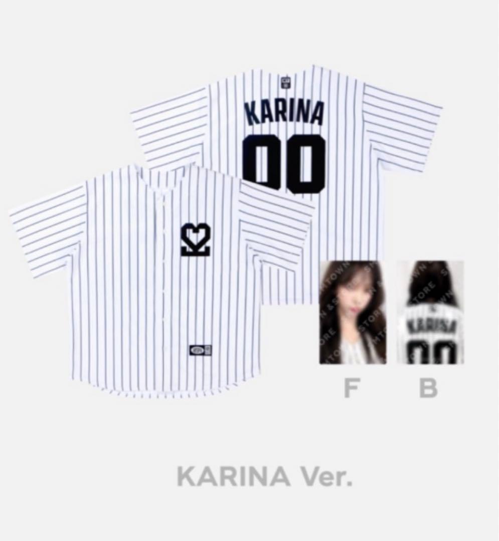 カリナ aespa 野球 ユニフォーム - メルカリ