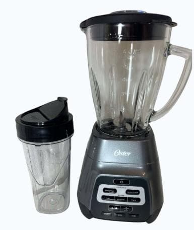OSTER ミキサー Free Shipping! Oster One-Touch Glass Blender, 8-Cup Boroclass Jar