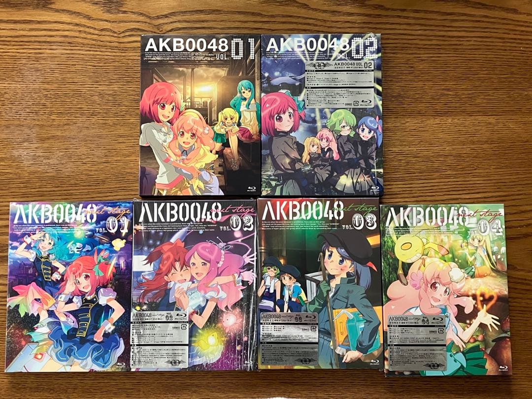 d*3様 AKB0048 と AKB0048 next stage 6巻セット d*3様 AKB0048 と AKB0048 next stage 6巻セット d*3様