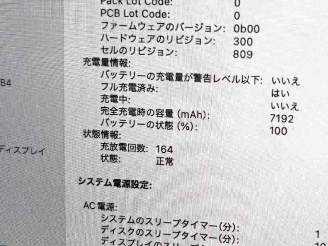 MacBook本体 Macbook Pro (2019) 1TB i9 2.4GHz 64GB