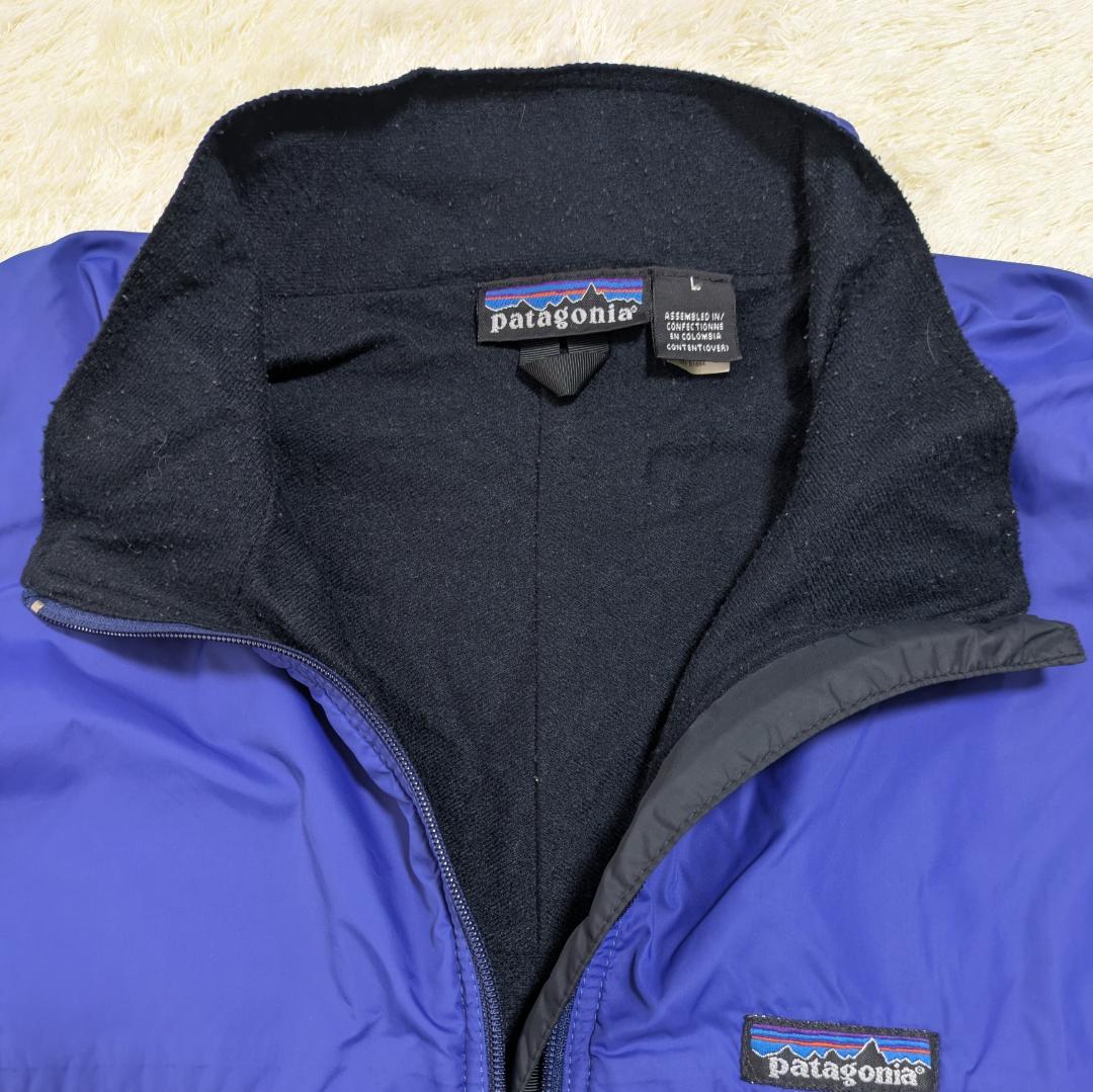 希少 90s パタゴニア ゼファージャケット L ブルー ヴィンテージ