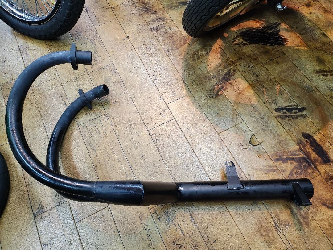 送料無料】CB250T,CB400T,BEETタイプ,ショート管,マフラーバブ - メルカリ