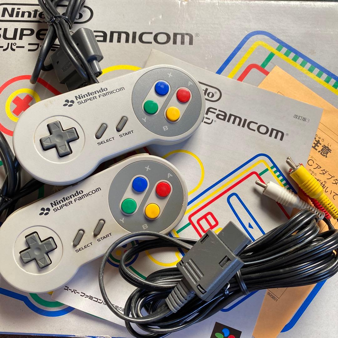 箱あり】Nintendoゲーム機本体 スーパーファミコン カセットまとめ