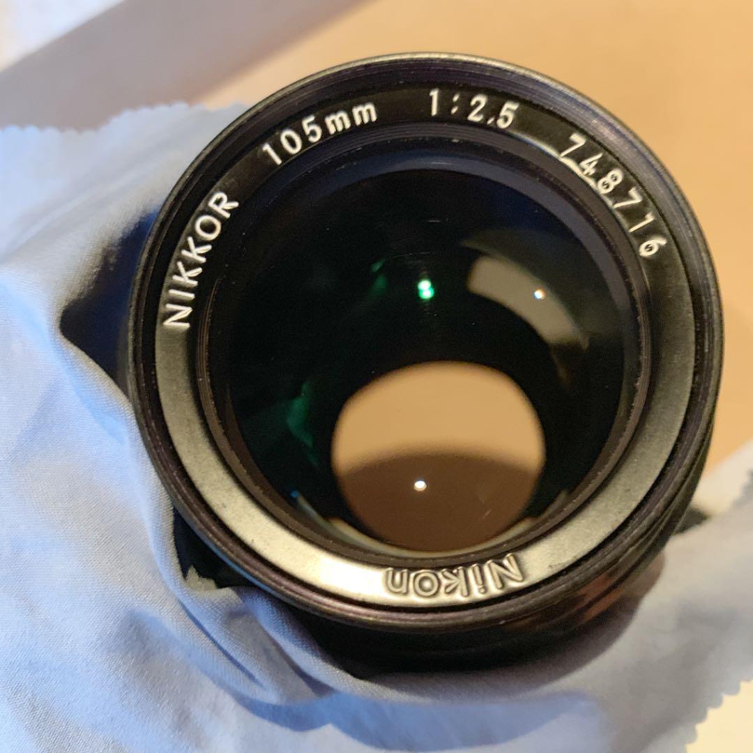 Nikon オールドレンズ Nikkor F2.5 105mmNikon Ai NIKKOR 105mm F2.5