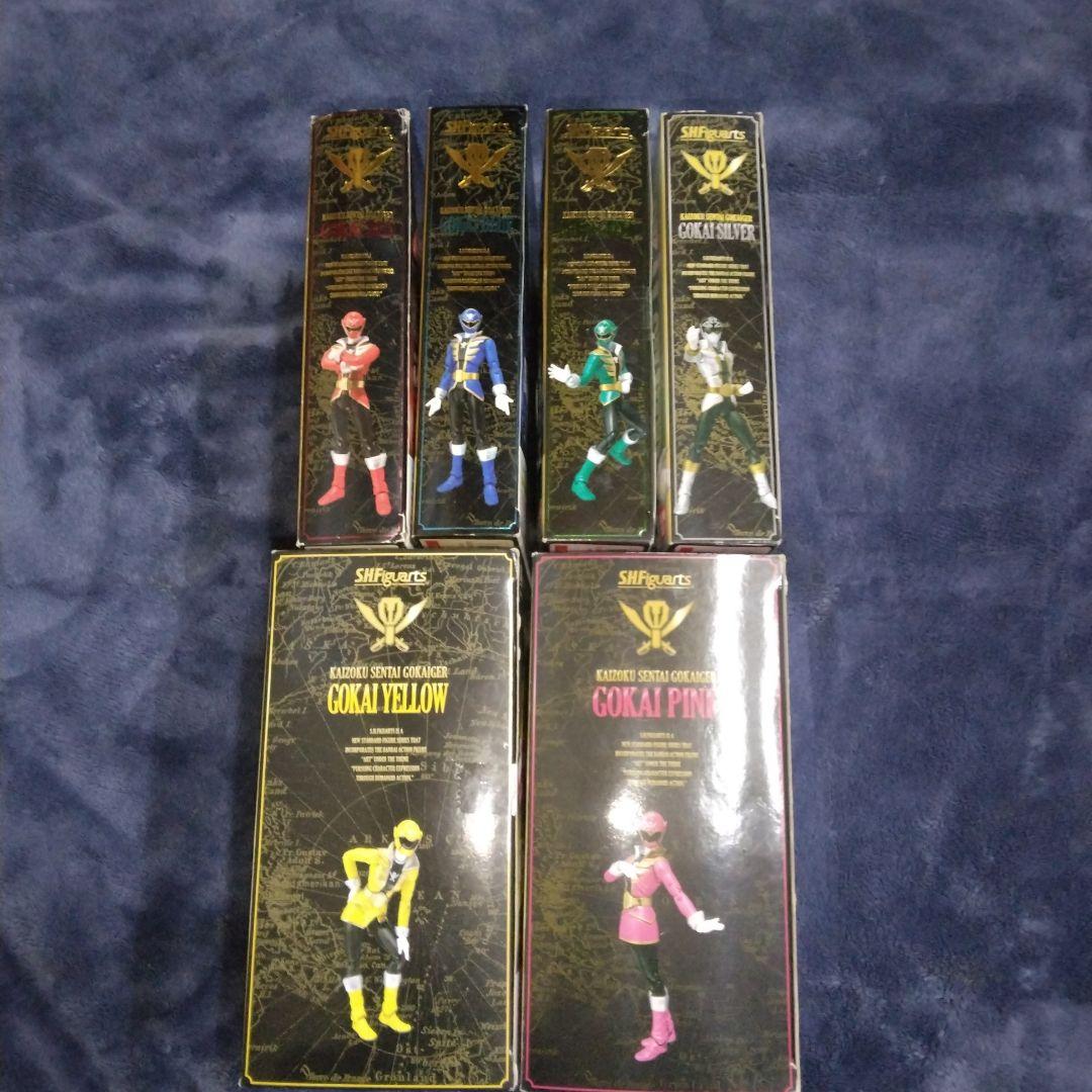 S.H.Figuarts ゴーカイジャ－　6体セット　ゴーカイダリン(グリーン）