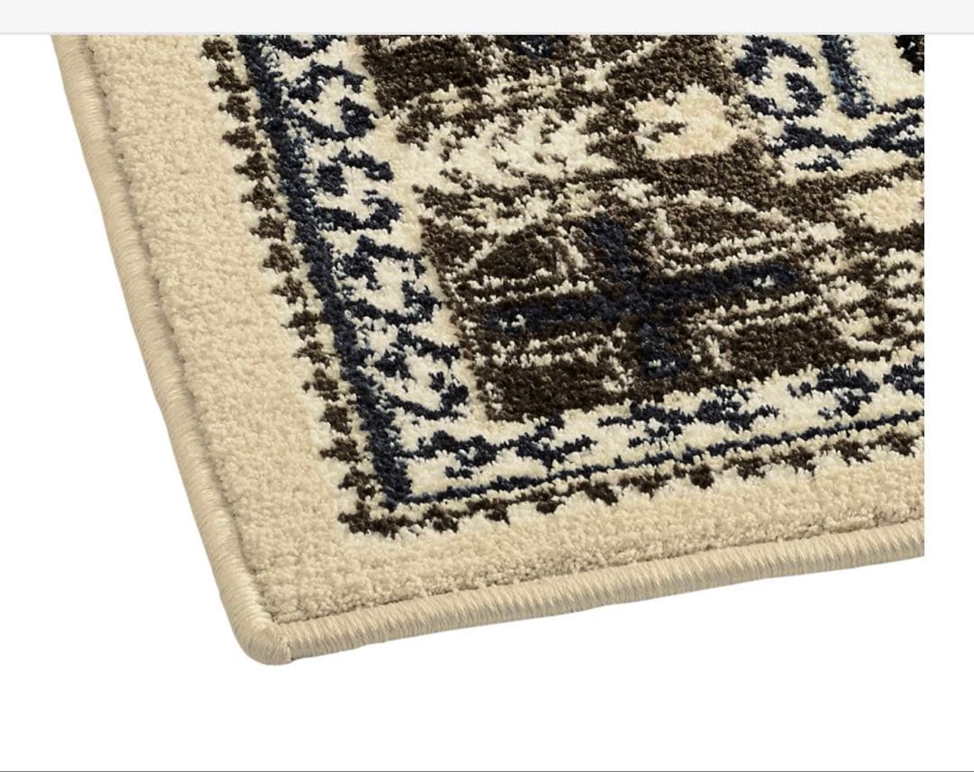 unico KAMIL(カミル)ラグ 100×140cm アイボリー - メルカリ