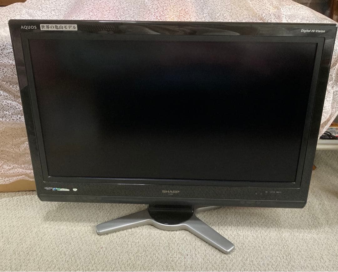 ジャンク品 シャープ TV AQUOS 32型 LC-32D30 亀山ブランド - メルカリ