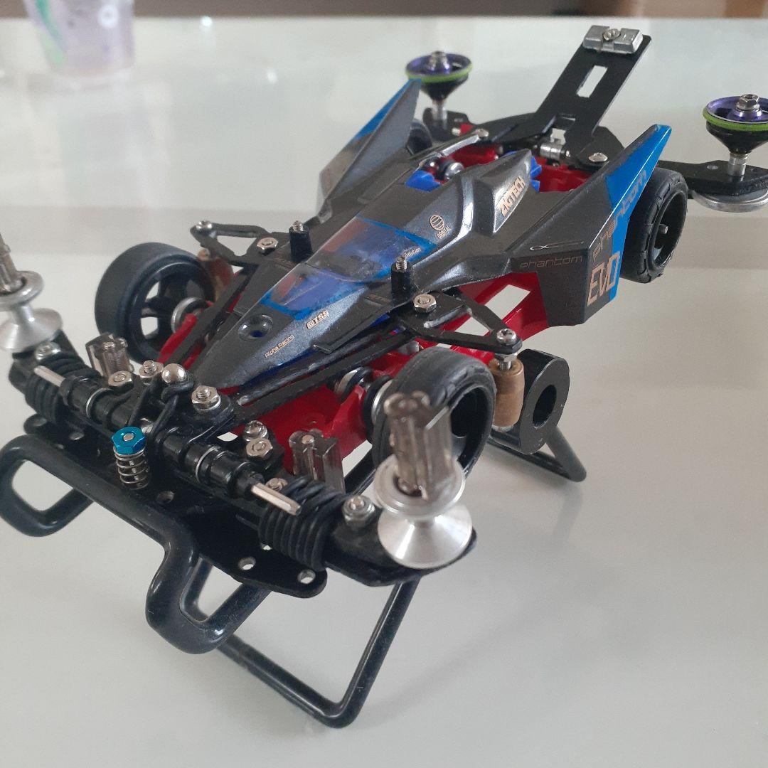 MA ゴム輪サス 一軸シゲイル ヒンジ式ATスラダン 完成品 ミニ四駆