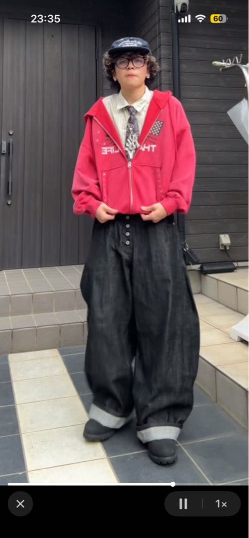 【新品】peoplesense リジットデニム ニットさん元ガスト店員さん着用 バックベンツストレートリサイクルデニム - パンツ通販 | 人気