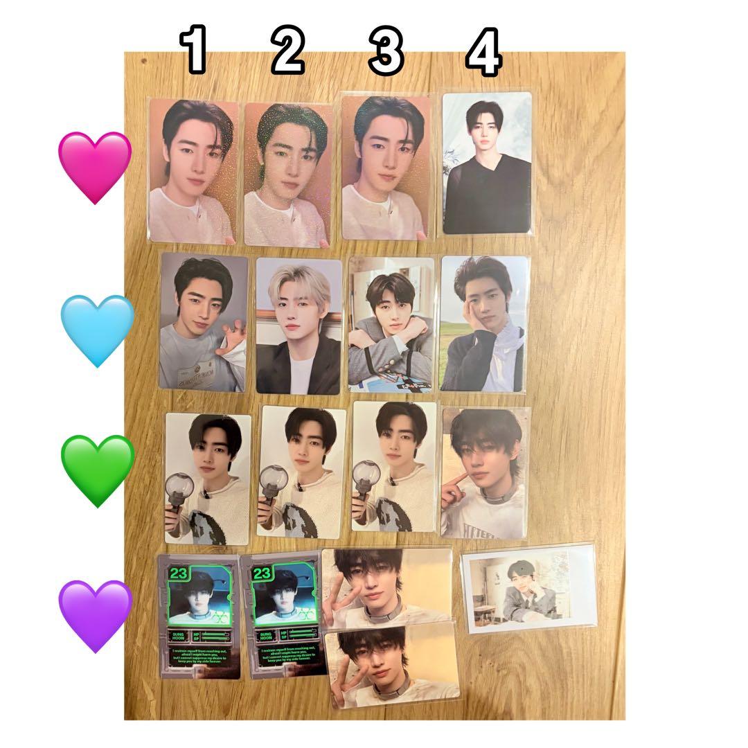 ソンフン まとめ売り enhypen ソンフン即購入❌ まとめ売り - メルカリ