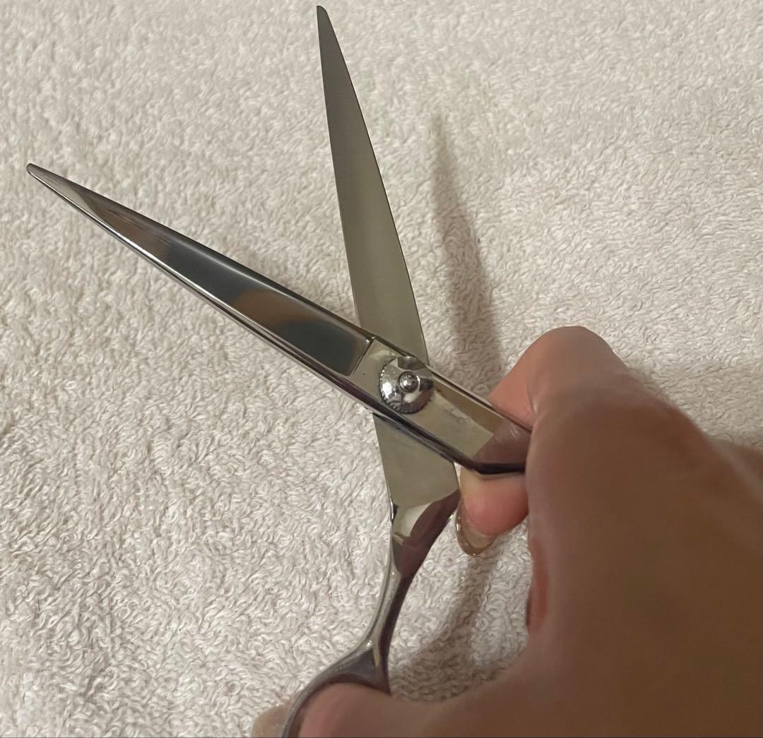 MIZUTANI ステンレスシザー オレンジケース付き