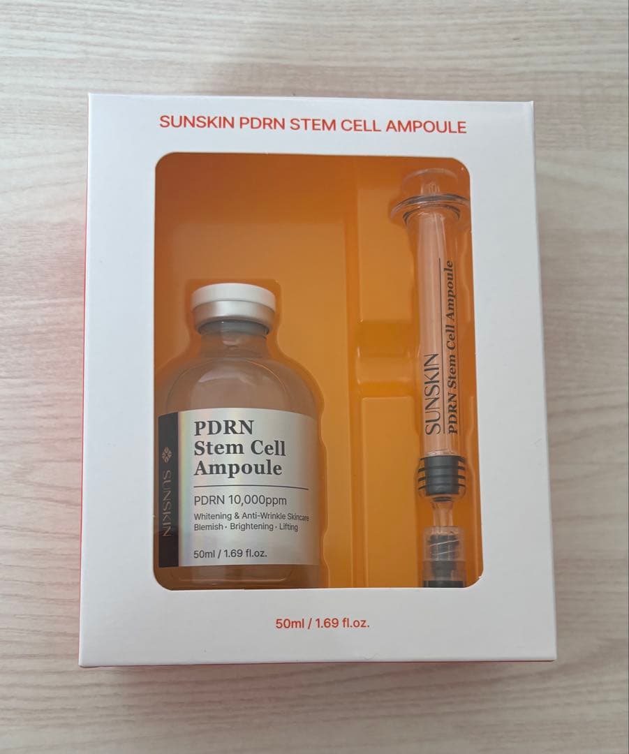 新品未使用！SUNSKIN PDRN 幹細胞再生 50ml 韓国 美容液 - メルカリ