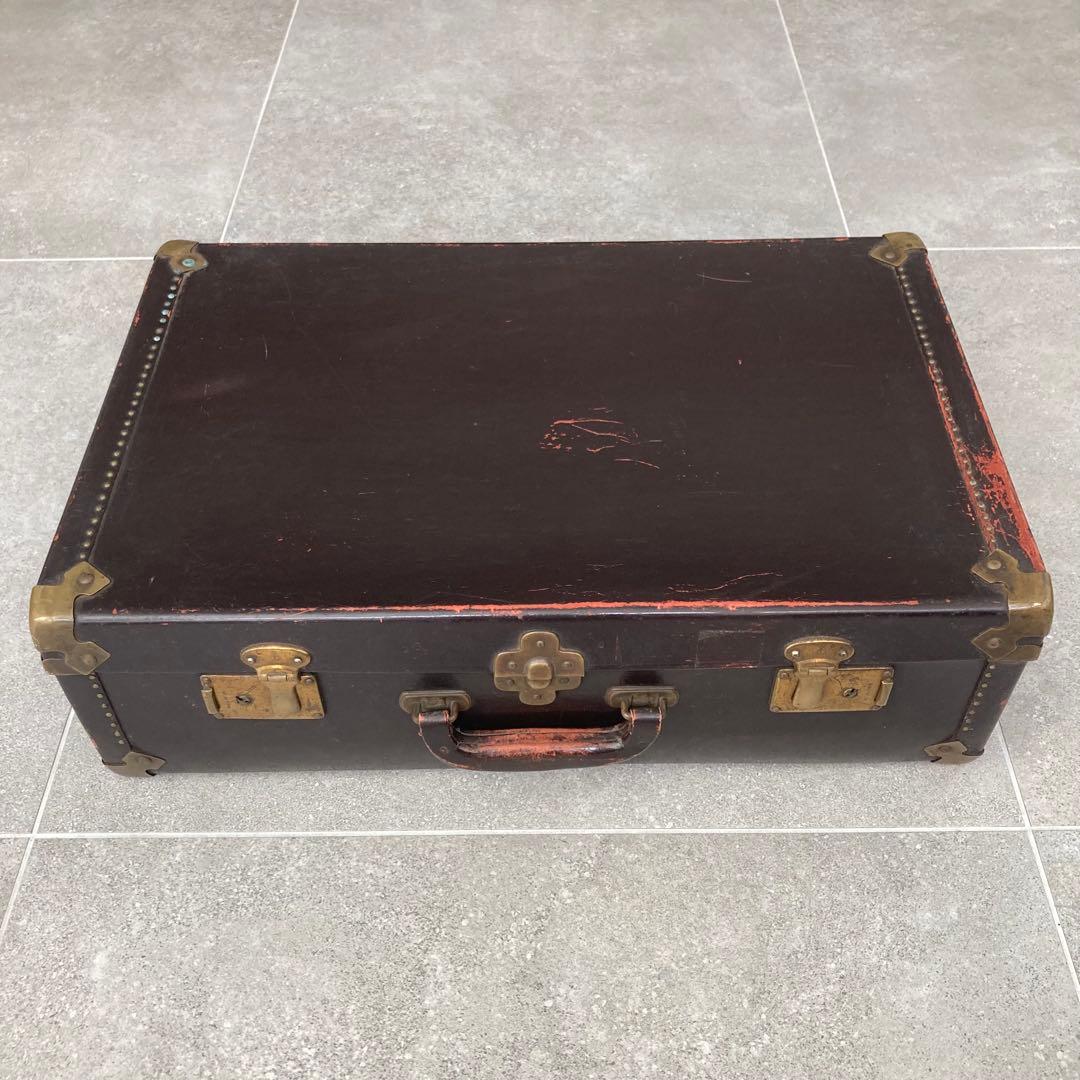 ヴィンテージ トランクケース トランクバッグ 55cm×35cm 古道具 ② Amazon.co.jp: トランクケース アンティーク ヴィンテージスーツケース
