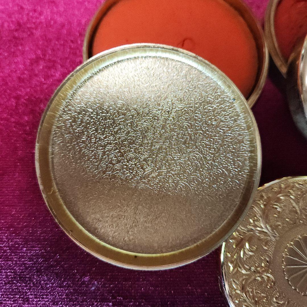 金朱肉 24K.GP 3セット 刻印あり - メルカリ