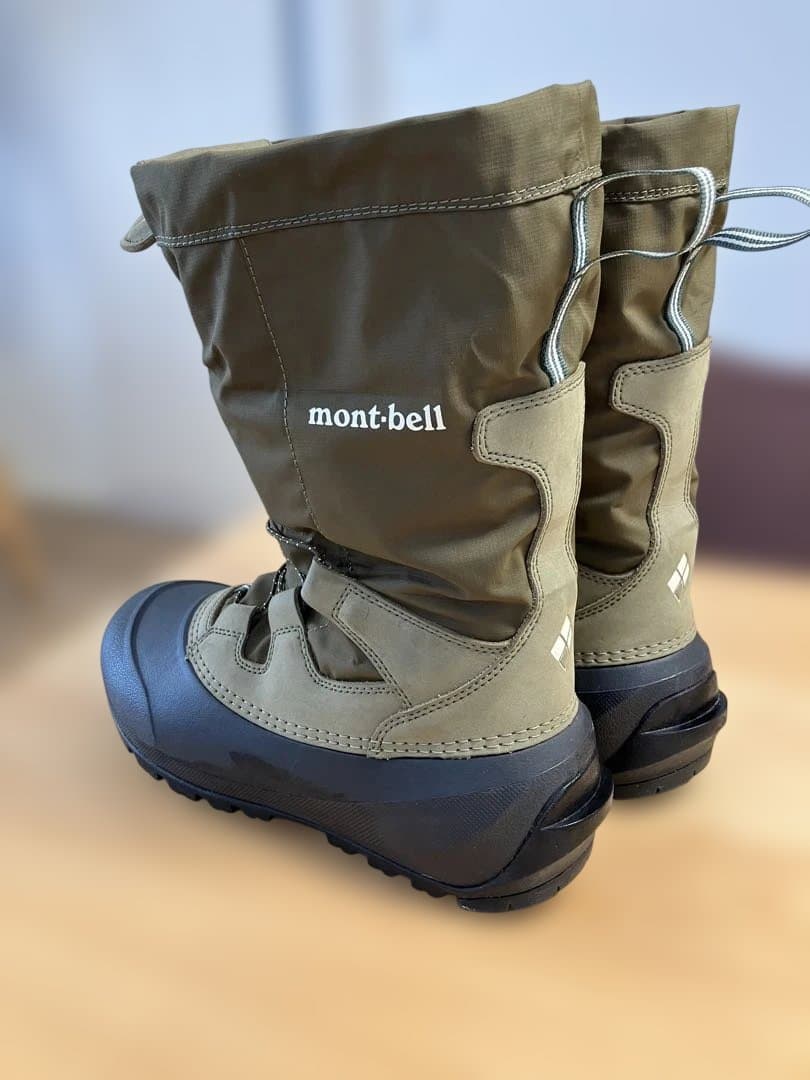 未使用★モンベル パウダーブーツ 1129382 タン 25.0cm