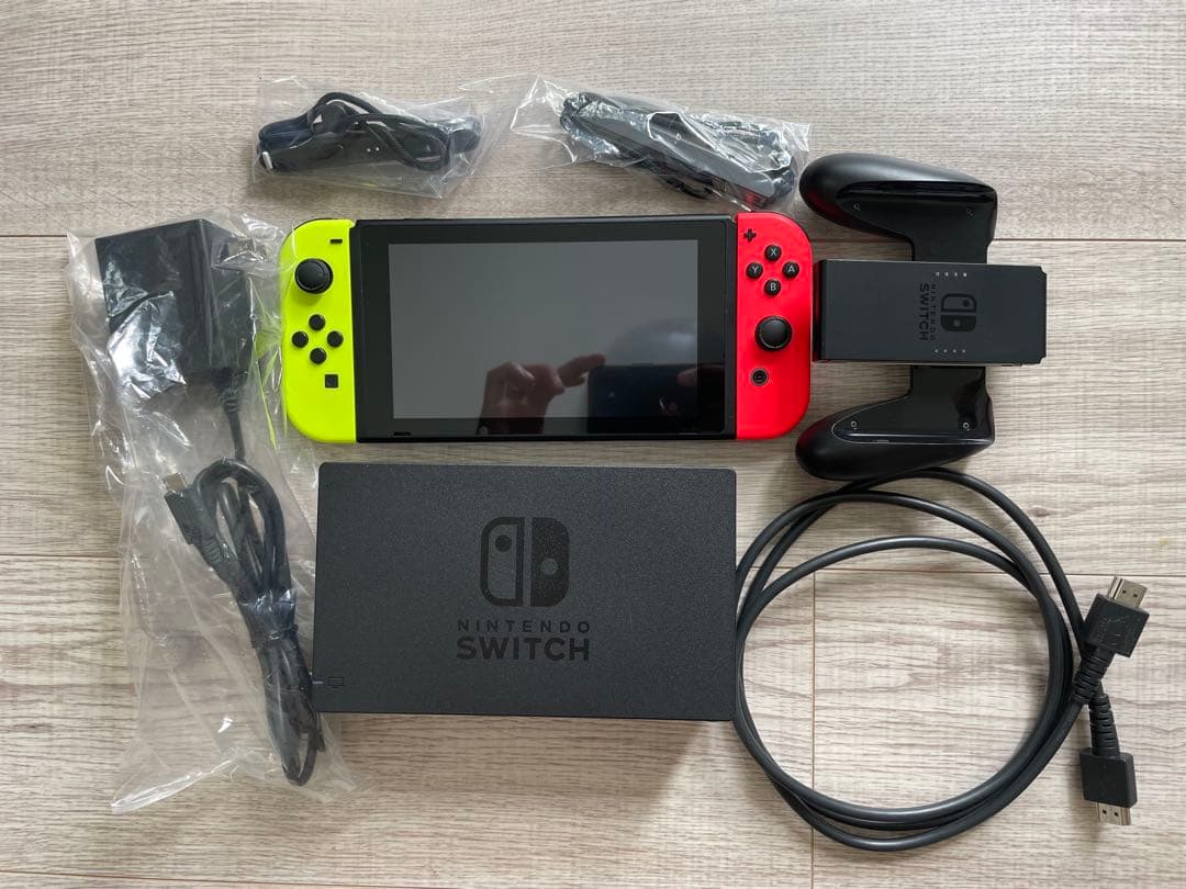 Nintendo Switch 本体 箱付 Nintendo Switch 『新品』Nintendo HAD-S-KABAH [ネオンブルー・ネオン