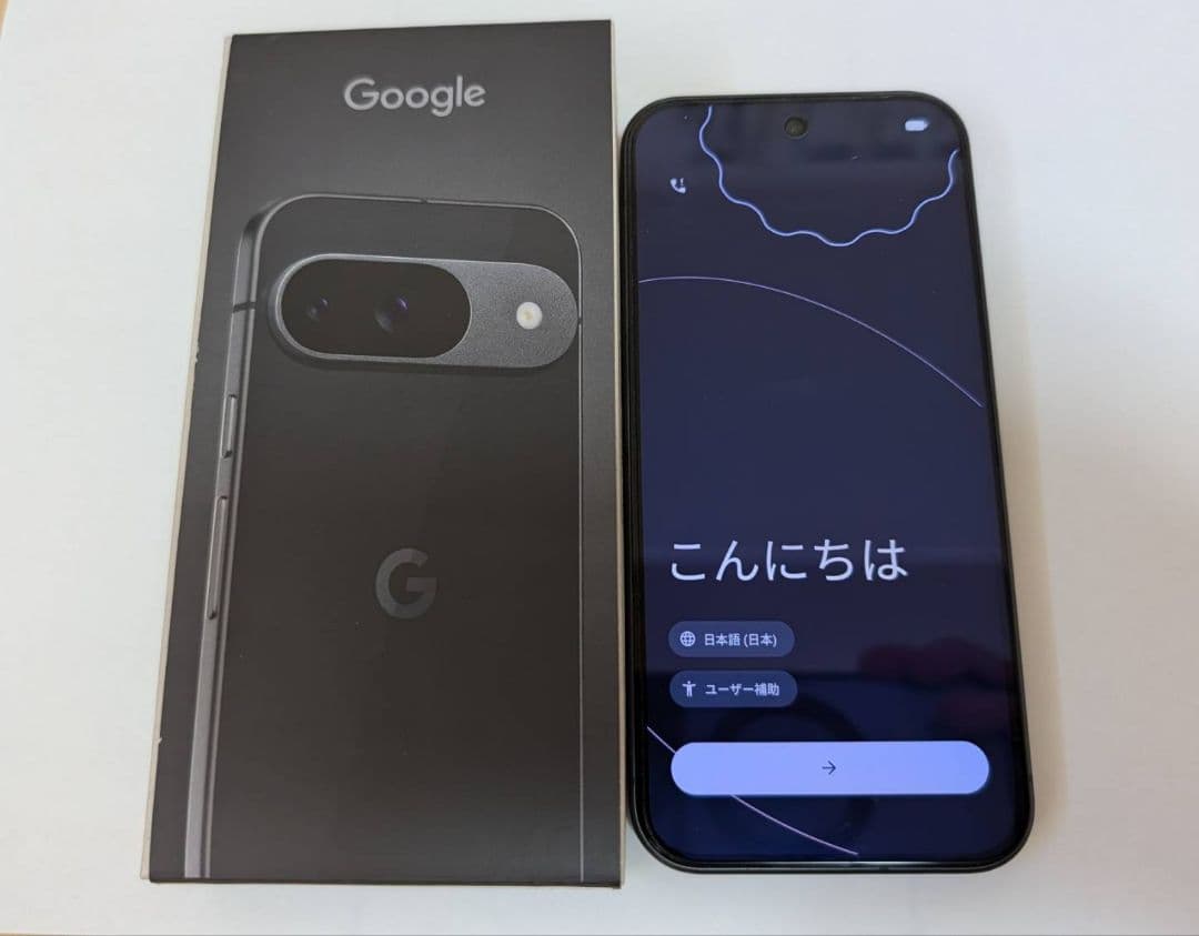 【美品】Google pixel 9 128GB obsidian SIMフリー Google Pixel 9 「新品 未開封品 」SIMフリー 9a 128GB [Obsidian